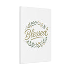 Blessed Wreath Matte Canvas Wall Art (Stretched 1.25")