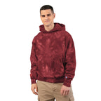 Unisex Tie-Dye Champion Hoodie, Cozy Tie-Dye Sweatshirt, Embroidered Hoodie Gift, Streetwear Fashion, Trendy Casual Wear-Redeemed on right wrist
