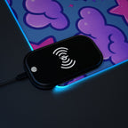 LED Gaming Mouse Pad, Wireless Charging