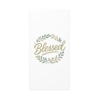 Blessed Wreath Matte Canvas Wall Art (Stretched 1.25")