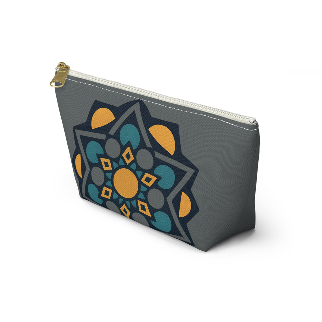 Bohemian Accessory Pouch - Mandala Design, Travel Makeup Bag, Small Organizer, Gift for Her, Cosmetic Bag, Ritual Supplies