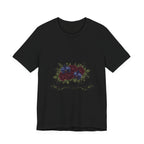 Rooted in Faith Dark Floral T-Shirt