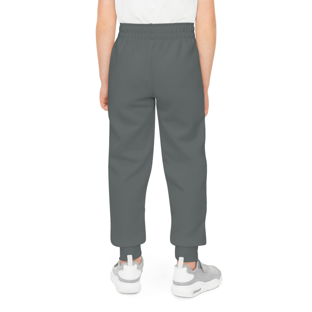 Youth Joggers with Cross Crest — Christian Sweatpants for Kids