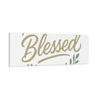 Blessed Wreath Matte Canvas Wall Art (Stretched 1.25")