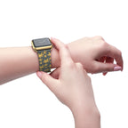 Stylish Floral Watch Band, Unique Watch Strap, Apple Watch Band, Boho Chic Accessories, Gift for Her