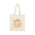Cherish the simple moments- Cotton Canvas Tote Bag