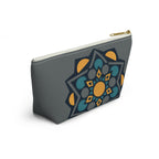Bohemian Accessory Pouch - Mandala Design, Travel Makeup Bag, Small Organizer, Gift for Her, Cosmetic Bag, Ritual Supplies