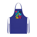 Colorful Cotton Apron for Chefs, Gardeners, and Creatives | Perfect Gift for Cooking, Baking, Grilling, and Crafting | Unique Kitchen Tool