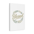 Blessed Wreath Matte Canvas Wall Art (Stretched 1.25")