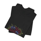 Rooted in Faith Dark Floral T-Shirt