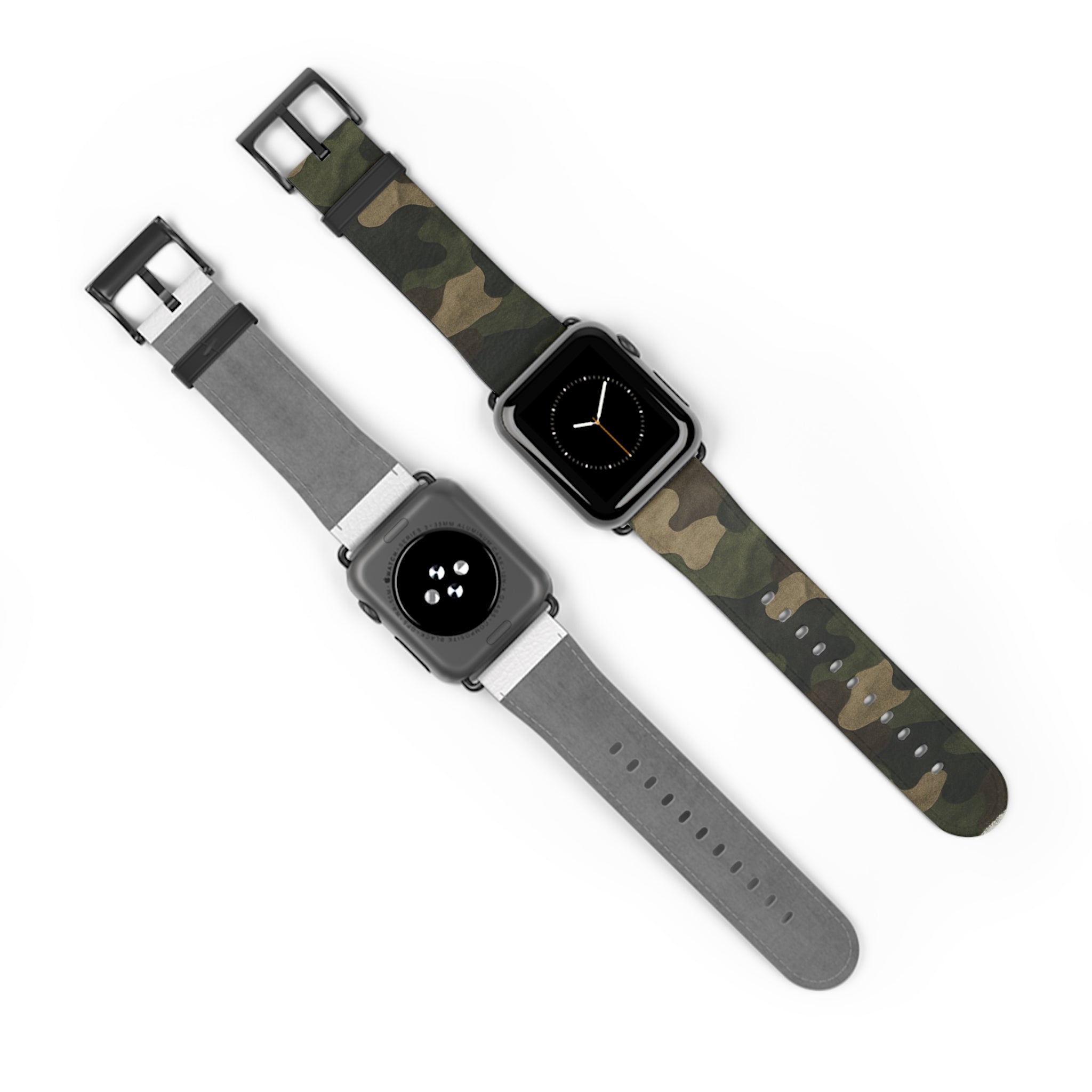 Camo Watch Band, Military Style Wristband, Durable Accessory, Perfect for Active Lifestyle, Gift for Gadget Lovers