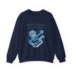 Crewneck Sweatshirt - "Navigate Change With Confidence" Motivational Graphic