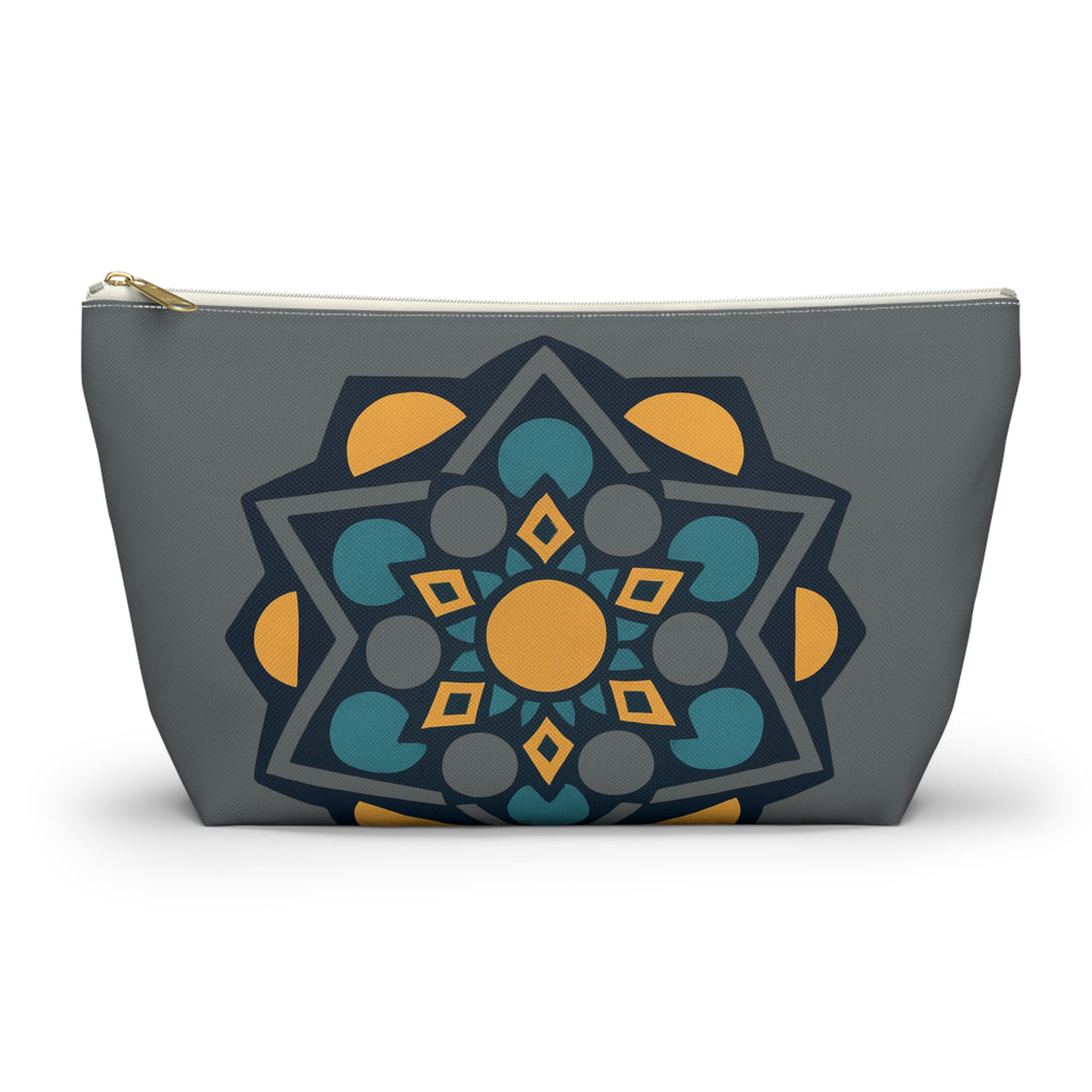 Bohemian Accessory Pouch - Mandala Design, Travel Makeup Bag, Small Organizer, Gift for Her, Cosmetic Bag, Ritual Supplies