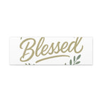 Blessed Wreath Matte Canvas Wall Art (Stretched 1.25")