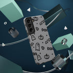 Phone Case Halloween Cute Impact-Resistant- Samsung