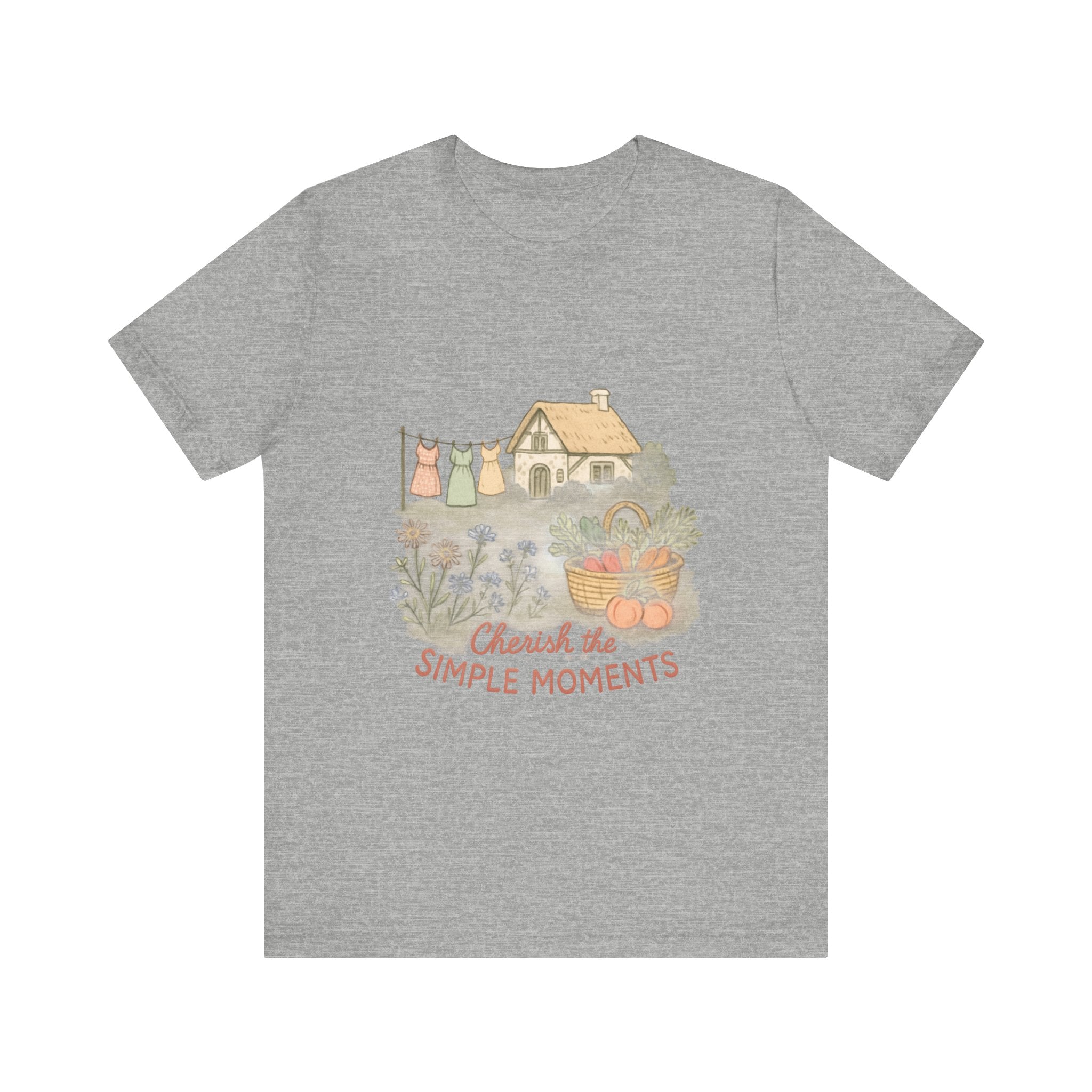 Cherish the simple moments- Jersey Short Sleeve Tee