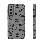 Phone Case Halloween Cute Impact-Resistant- Samsung