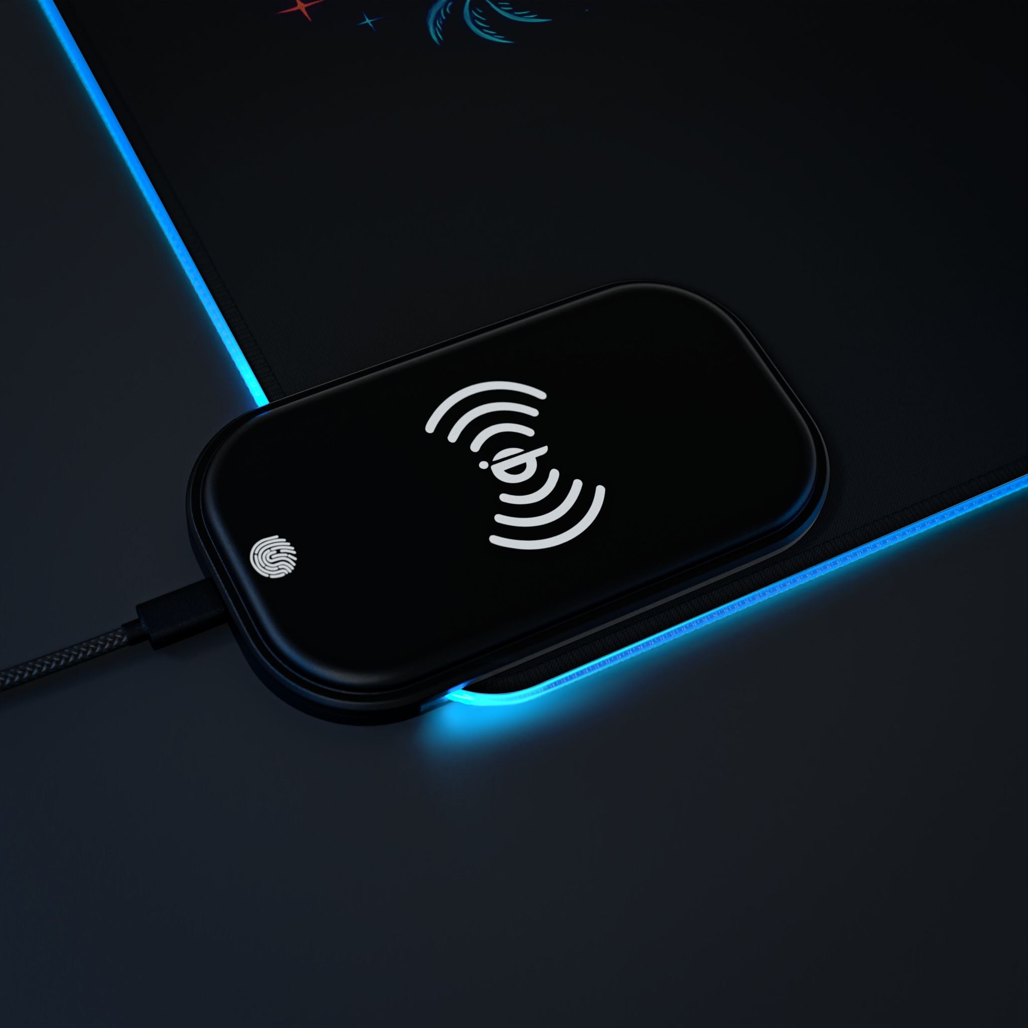LED Gaming Mouse Pad with Wireless Charging - Retro Car Design, Desk Accessory for Gamers, LED Light Gift, Unique Office Decor, [...]