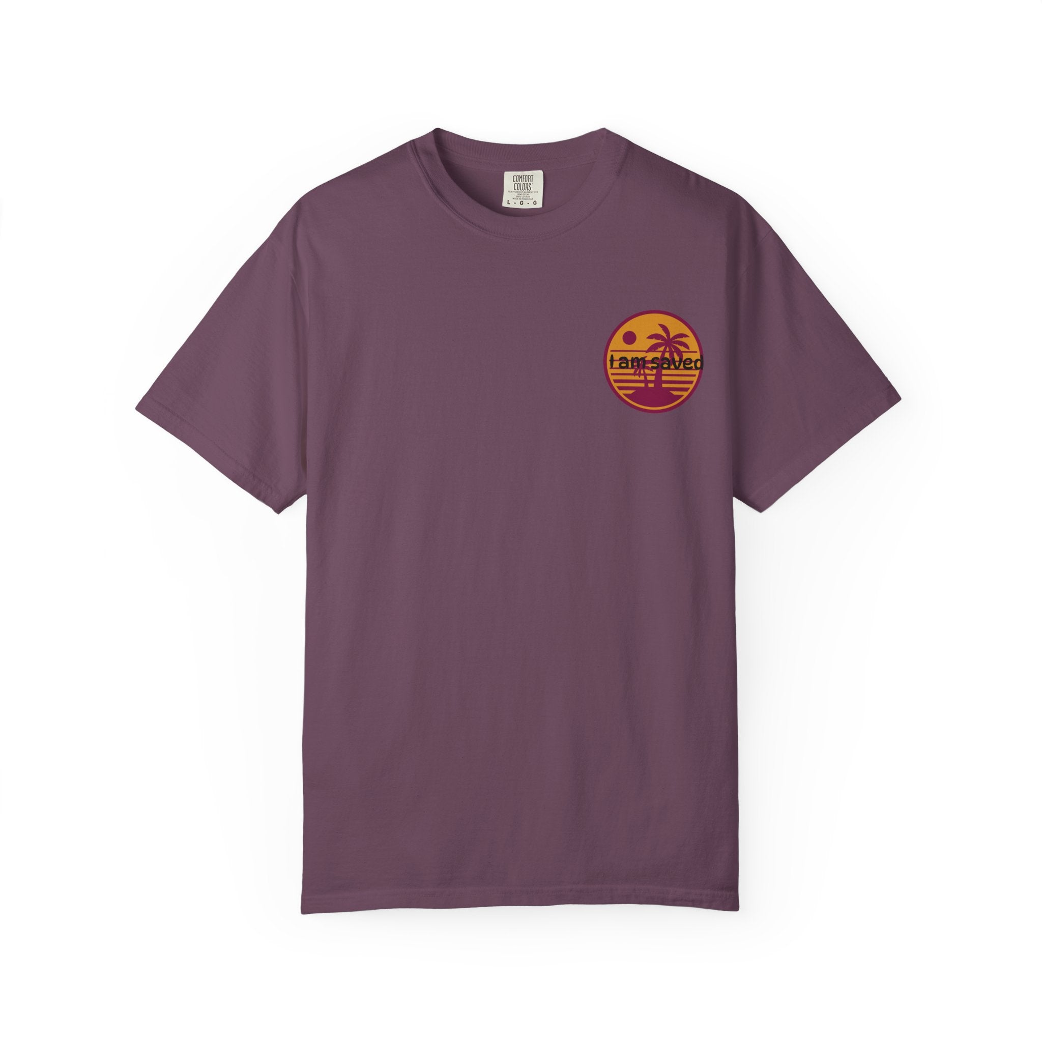 Sunset Palm Tree Unisex T-Shirt | Soft Beach Vibes | Perfect for Summer, Vacations, Gifts, Beach Days, Relaxation