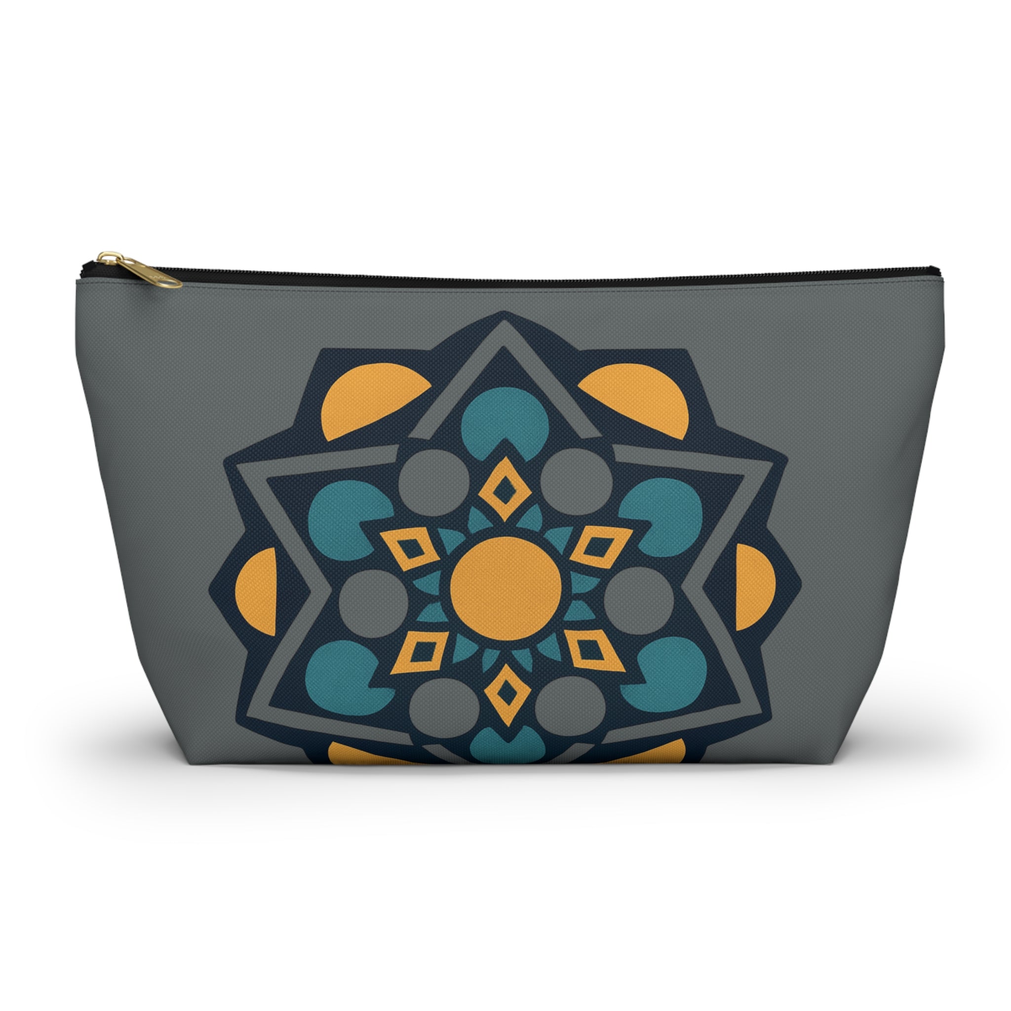 Bohemian Accessory Pouch - Mandala Design, Travel Makeup Bag, Small Organizer, Gift for Her, Cosmetic Bag, Ritual Supplies