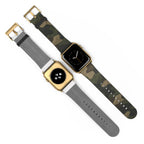 Camo Watch Band, Military Style Wristband, Durable Accessory, Perfect for Active Lifestyle, Gift for Gadget Lovers