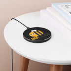 Bee Cool Wireless Charger - Fun Fast Charging Pad for Tech Lovers, Cute Bee Design, Gifts for Friends, Home Office Decor, Birthday Present