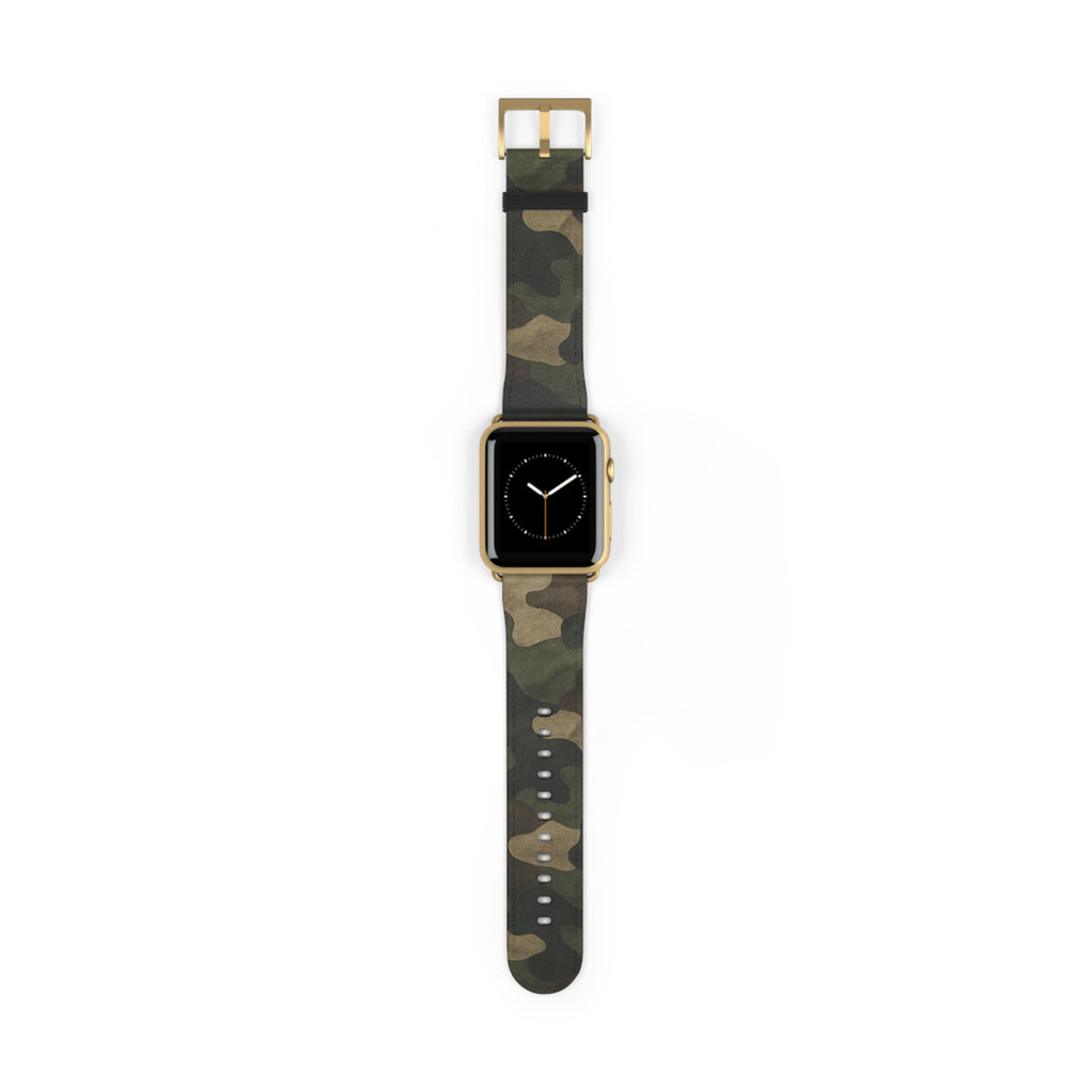 Camo Watch Band, Military Style Wristband, Durable Accessory, Perfect for Active Lifestyle, Gift for Gadget Lovers