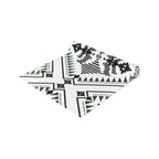 Aztec Pattern Cotton-Poly Table Runner — Southwestern Tribal Dining Decor