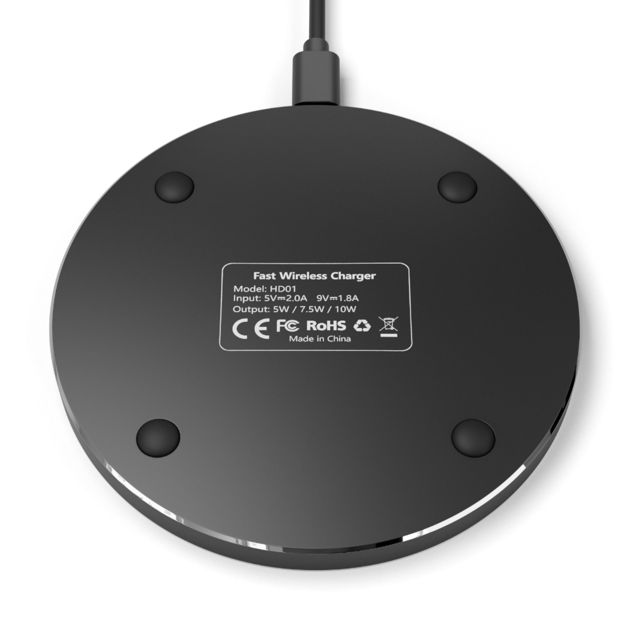 Cute Cat Wireless Charger - Fast Charging Station, Desk Decor, Cat Lover Gift, Pet Supplies, Home Office Essentials