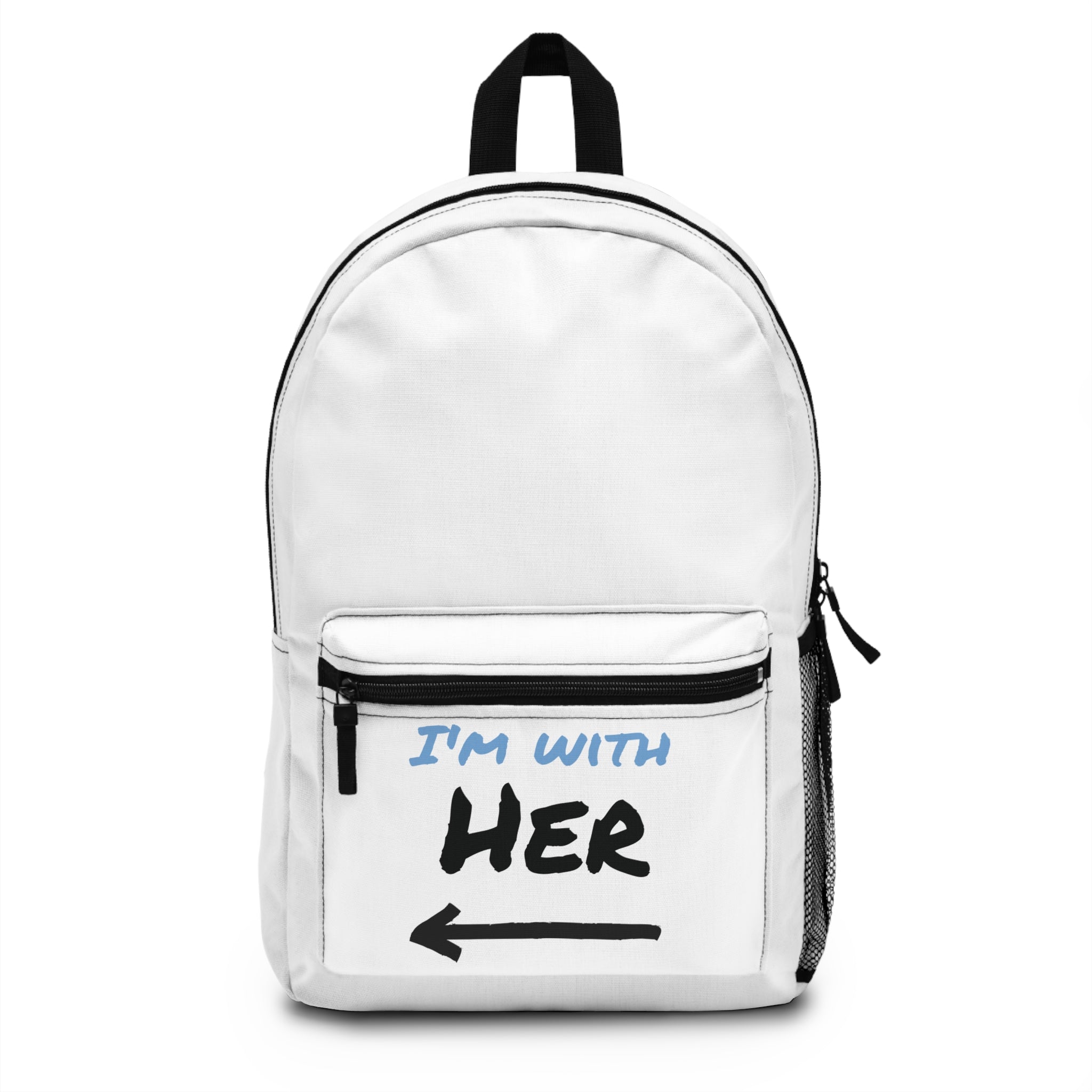 Empowered Statement Backpack - Stylish Bag, Unisex Travel Pack, Great Gift for Students, Accessory, Perfect for Events