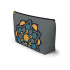Bohemian Accessory Pouch - Mandala Design, Travel Makeup Bag, Small Organizer, Gift for Her, Cosmetic Bag, Ritual Supplies