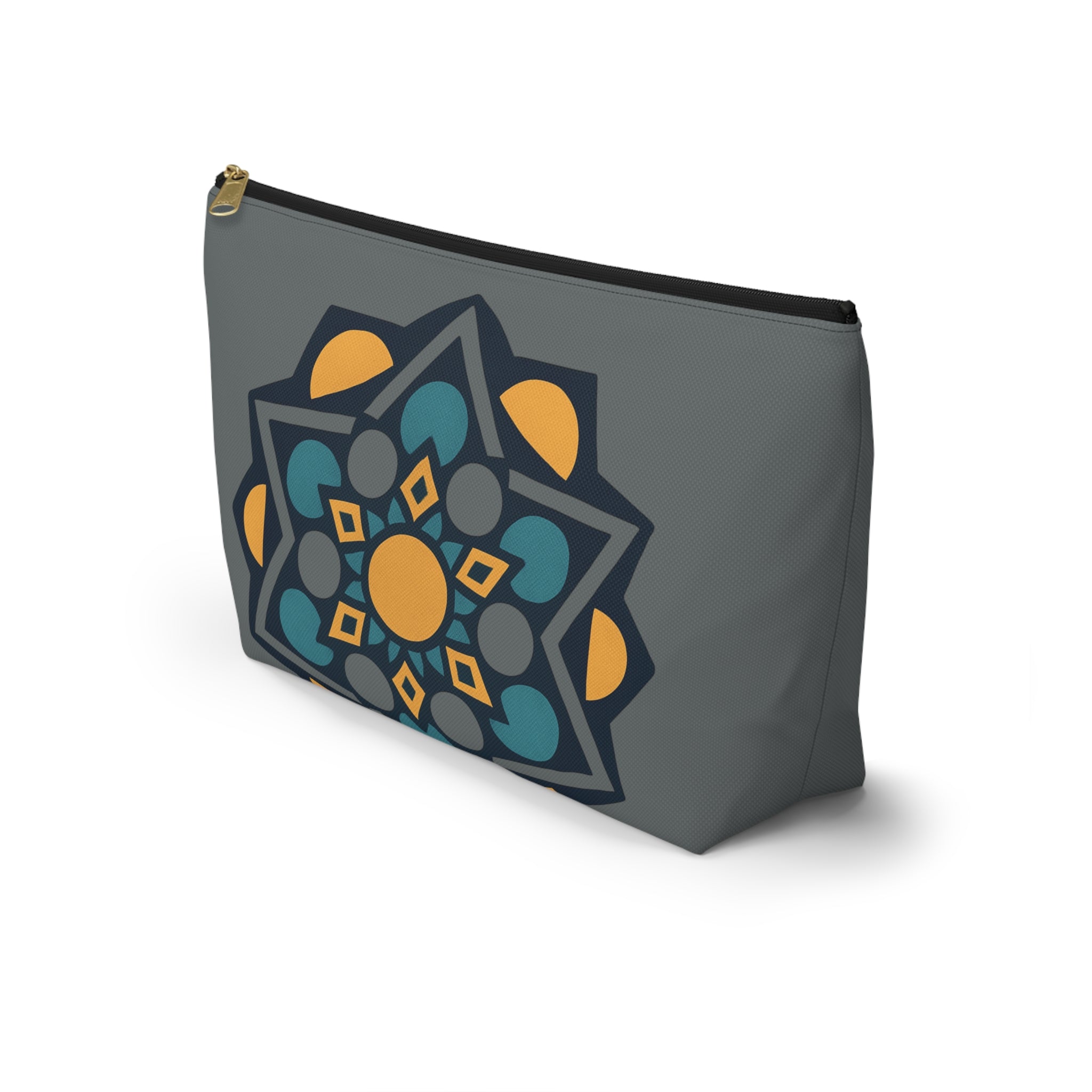 Bohemian Accessory Pouch - Mandala Design, Travel Makeup Bag, Small Organizer, Gift for Her, Cosmetic Bag, Ritual Supplies
