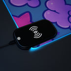 LED Gaming Mouse Pad, Wireless Charging