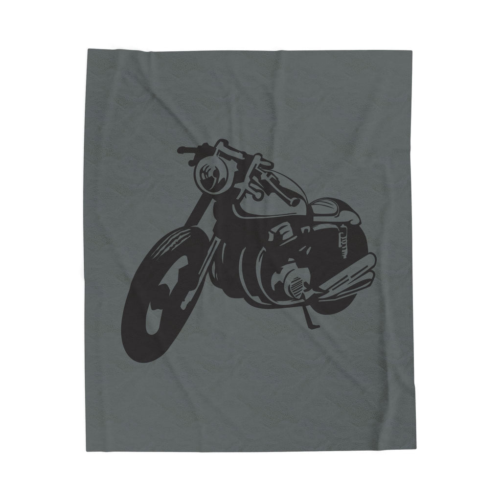 Motorcycle Plush Blanket