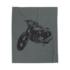 Motorcycle Plush Blanket