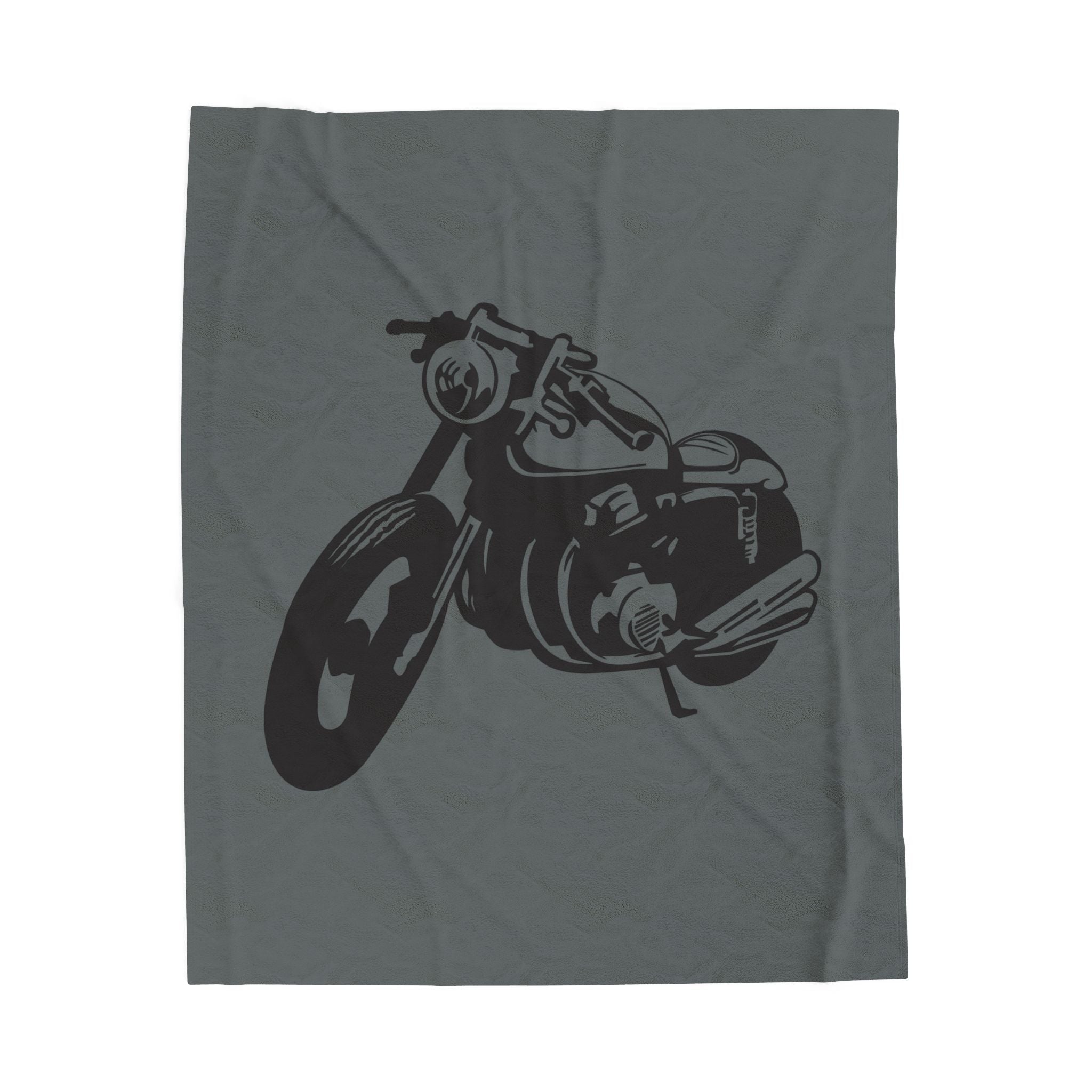 Motorcycle Plush Blanket