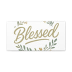 Blessed Wreath Matte Canvas Wall Art (Stretched 1.25")
