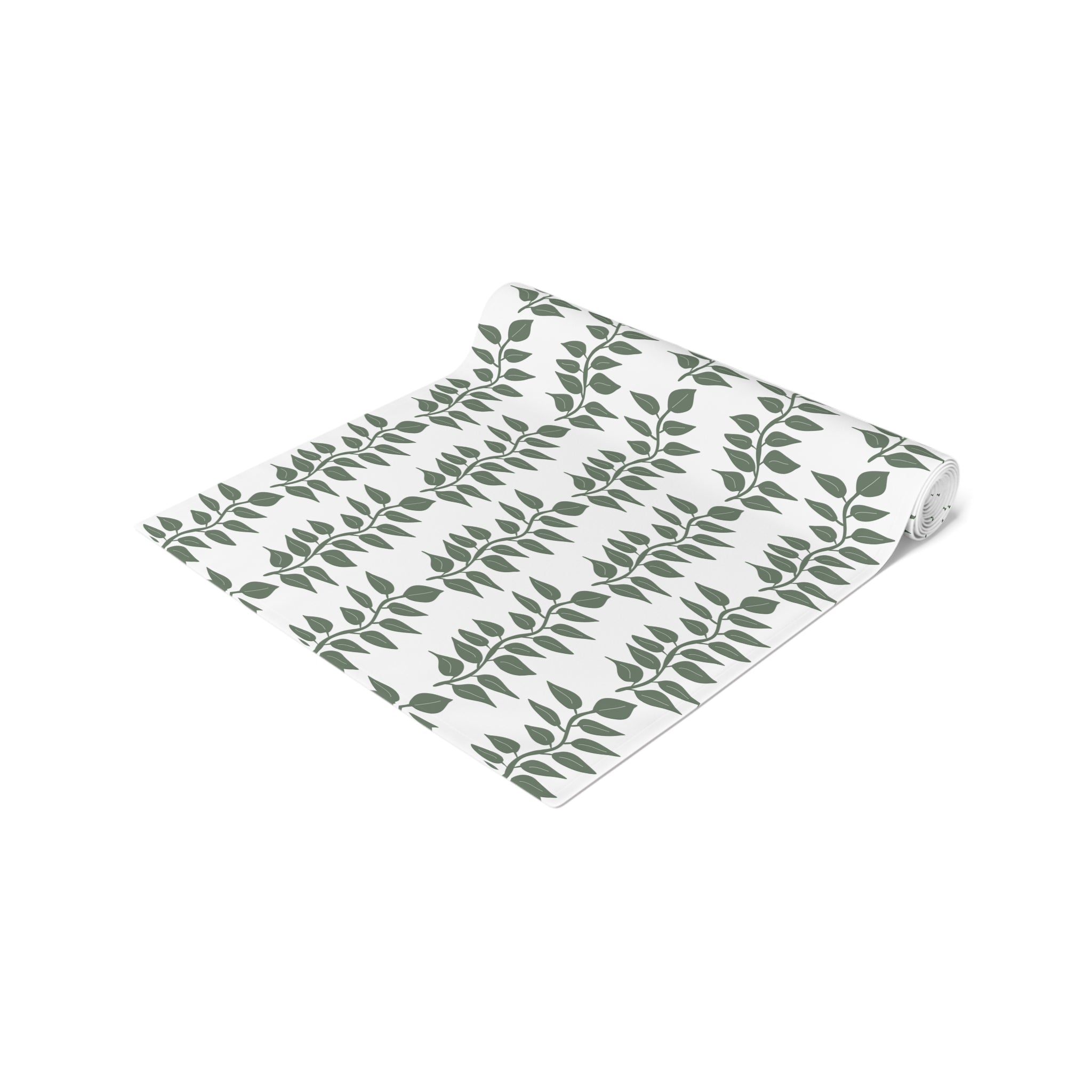 Leave Table Runner — Cotton/Poly Decorative Fall Runner