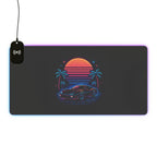 LED Gaming Mouse Pad with Wireless Charging - Retro Car Design, Desk Accessory for Gamers, LED Light Gift, Unique Office Decor, [...]