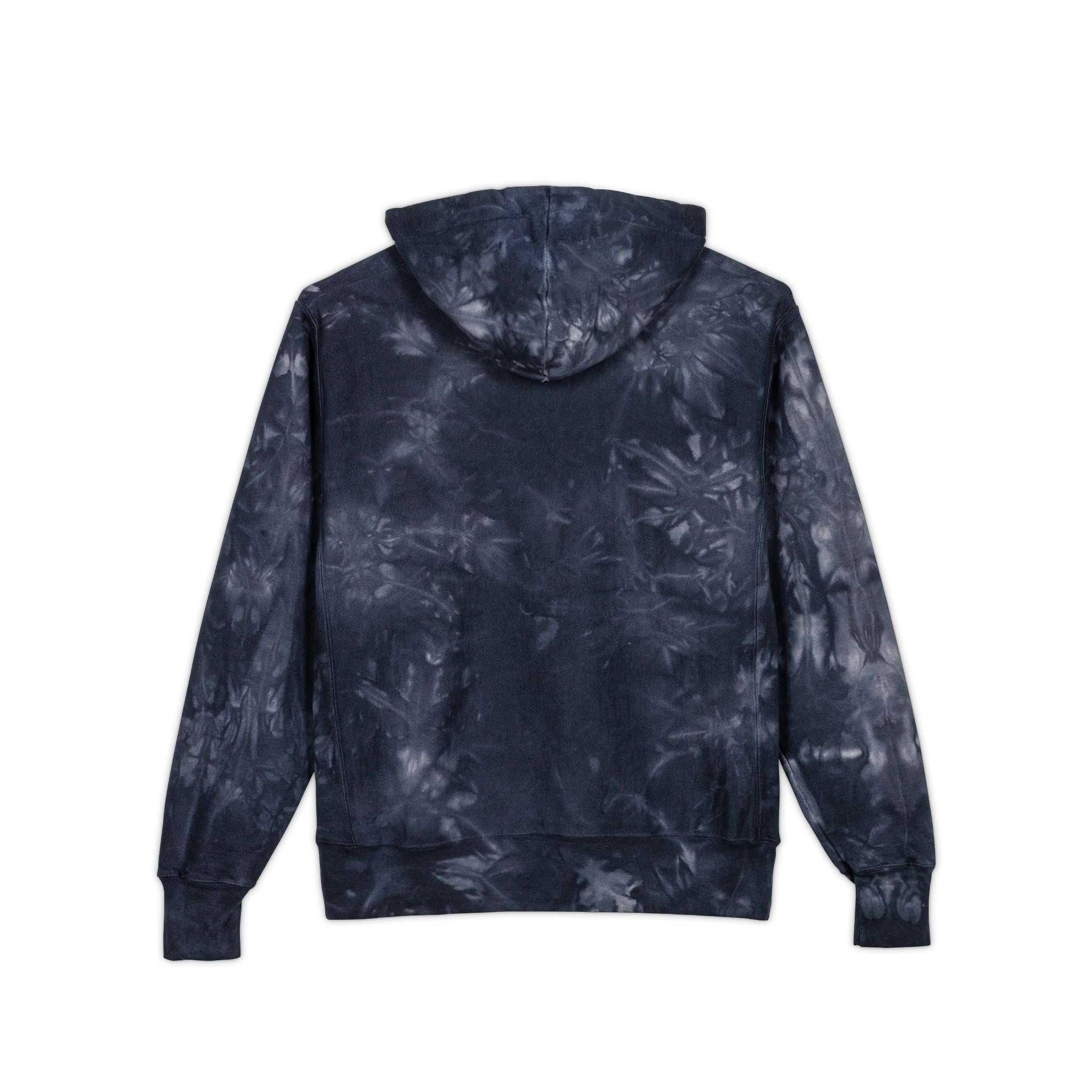 Unisex Tie-Dye Champion Hoodie, Cozy Tie-Dye Sweatshirt, Embroidered Hoodie Gift, Streetwear Fashion, Trendy Casual Wear-Redeemed on right wrist