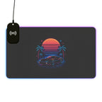 LED Gaming Mouse Pad with Wireless Charging - Retro Car Design, Desk Accessory for Gamers, LED Light Gift, Unique Office Decor, [...]