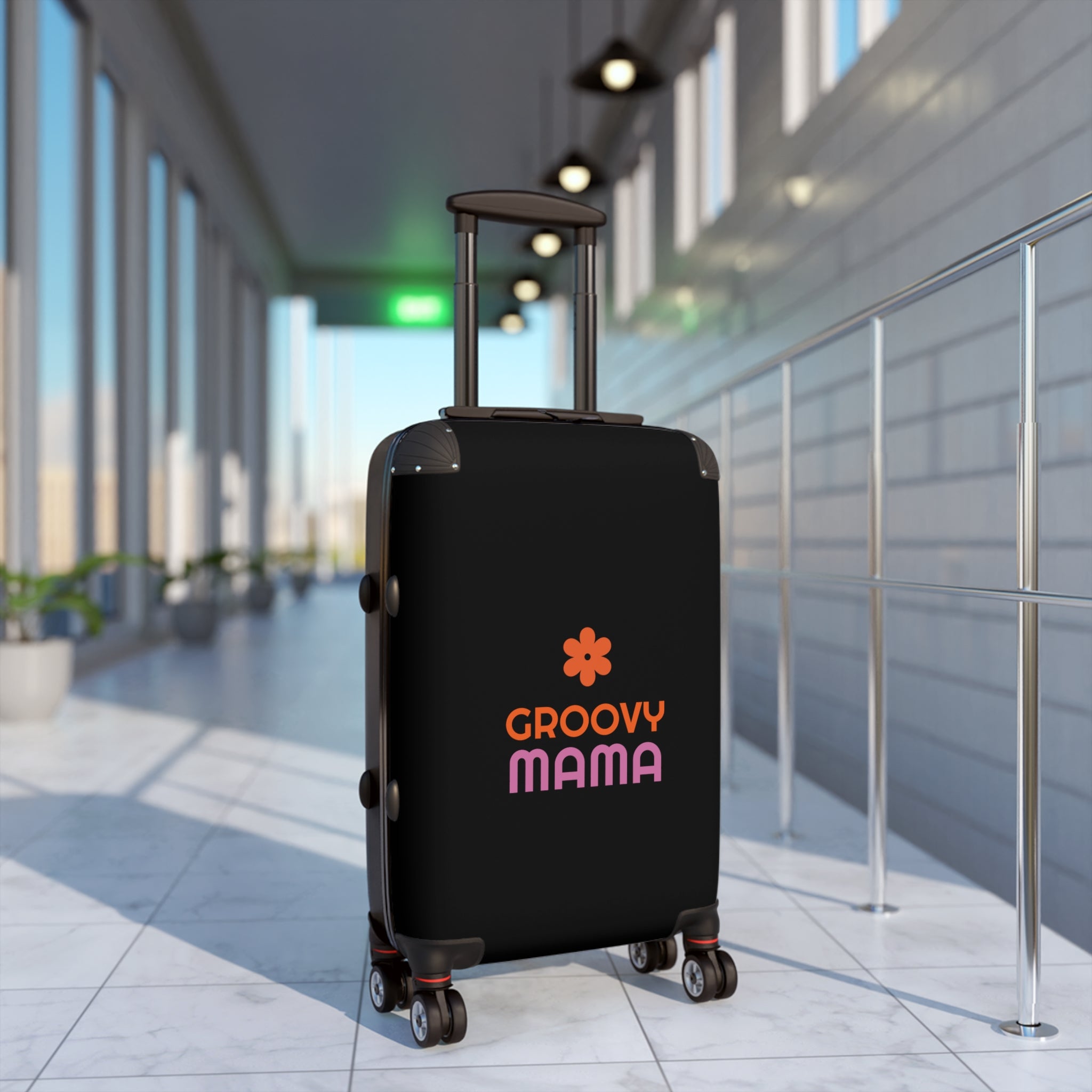 Groovy Mama Carry-On Suitcase