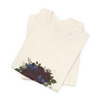 Rooted in Faith Dark Floral T-Shirt