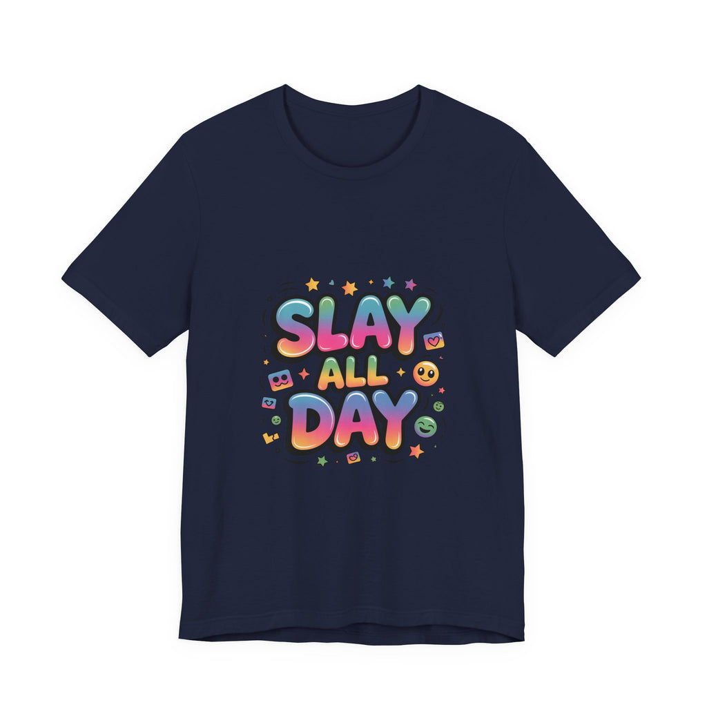 Slay All Day Neon Pop T-Shirt