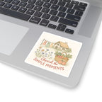 Cherish the simple moments-Kiss-Cut Stickers