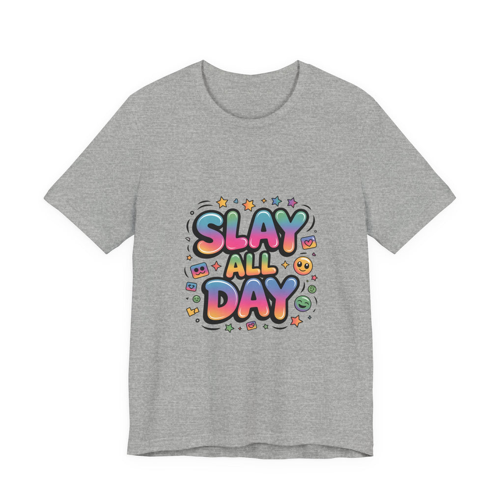 Slay All Day Neon Pop T-Shirt