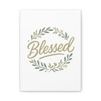 Blessed Wreath Matte Canvas Wall Art (Stretched 1.25")