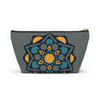 Bohemian Accessory Pouch - Mandala Design, Travel Makeup Bag, Small Organizer, Gift for Her, Cosmetic Bag, Ritual Supplies