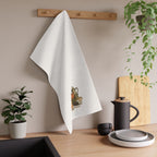 Kitchen Towel Coffee Pot and Earthy Tones Herbs Tea Towel