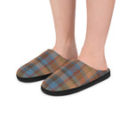 Men’s Plaid Slippers — Cozy Indoor House Slippers